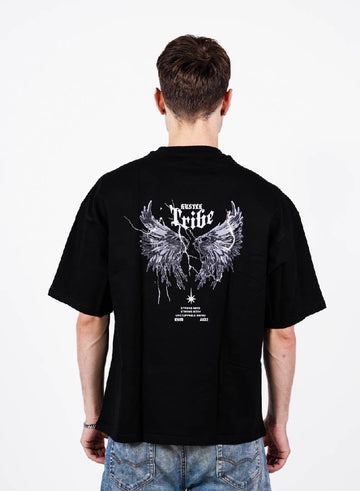 Men Shade Wing Oversized T-Shirt