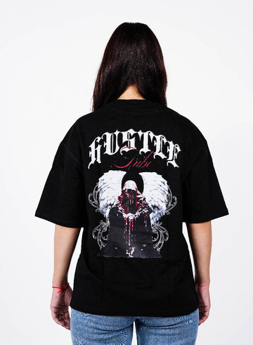 Women Hustler Spirit Dark Reaper T-Shirt