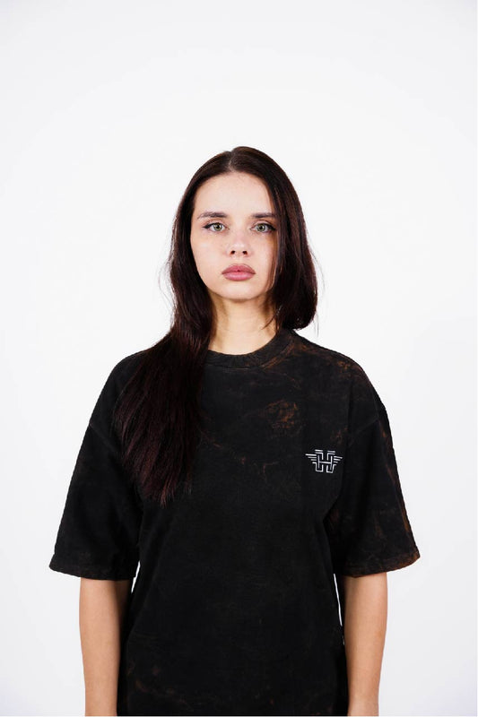 Winged Tribe Women Oversized Graphic Tee