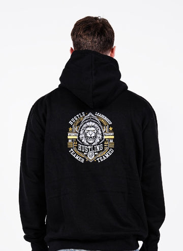 Men Hustle Tribe Lion Mark Hodie