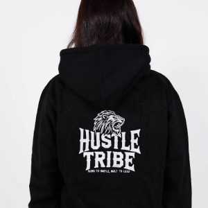 Women Hustle Tribe Punch Mark Hodie